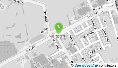 Bekijk kaart van Cafetaria 't Tussendeurtje in Melissant
