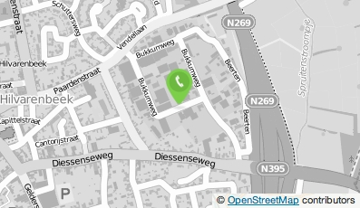 Bekijk kaart van SvL B.V. in Hilvarenbeek