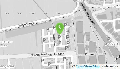Bekijk kaart van Janssen & ten Have in Waalwijk