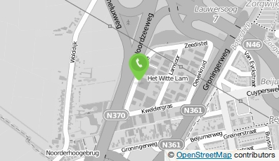 Bekijk kaart van Kappersmagazijn in Groningen