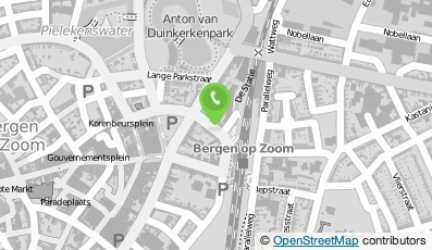 Bekijk kaart van Bergenaar B.V. in Bergen op Zoom