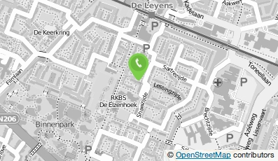 Bekijk kaart van Senne Berger in Hilversum