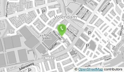 Bekijk kaart van Fysioteam Toekomst in Volendam