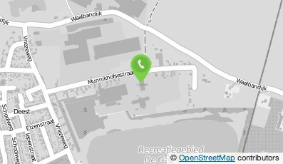 Bekijk kaart van Steenfabriek Vogelensangh in Deest