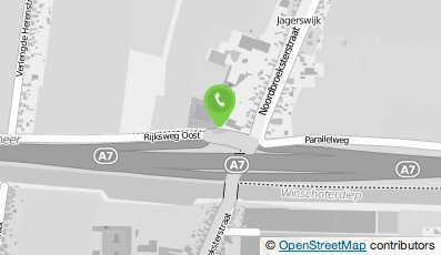 Bekijk kaart van Stichting Winsewida. Locatie 'Het groene leven' in Sappemeer