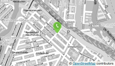 Bekijk kaart van Restaurant-hotel Teun Amsterdam B.V. in Amsterdam