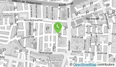 Bekijk kaart van Onderhoudsbedrijf Zandvliet in Leiden