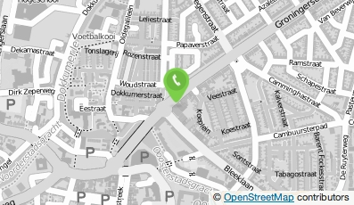 Bekijk kaart van Restaurant Hana in Leeuwarden
