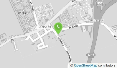Bekijk kaart van Bloemensuper onderhoud in Ellemeet