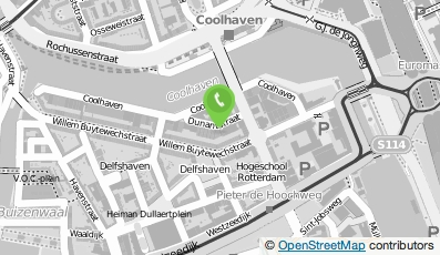 Bekijk kaart van De Schoonmaakster in Rotterdam