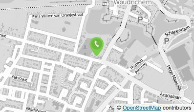 Bekijk kaart van Autobedrijf De Graaf Woudrichem B.V. in Woudrichem