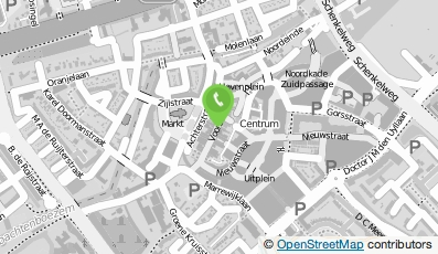 Bekijk kaart van Zorba de Griek Spijkenisse B.V. in Spijkenisse