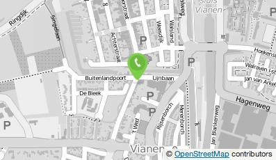 Bekijk kaart van V.O.F. Drost Luiks thodn Kwal./Delifrance Vianen in Vianen (Utrecht)