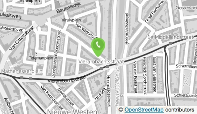 Bekijk kaart van Isabelle van Woerkom in Rotterdam