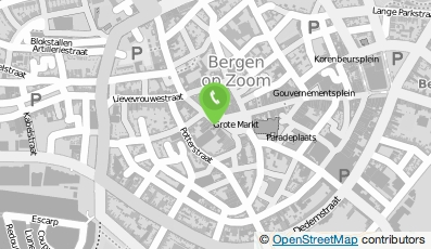 Bekijk kaart van Schenklokaal Prins Heerlijk in Bergen op Zoom