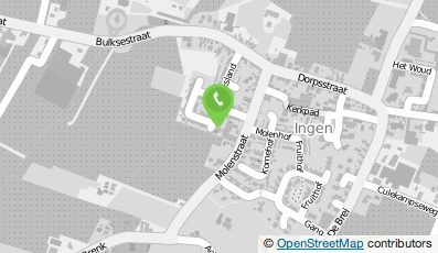Bekijk kaart van Staal van Lies in Ingen