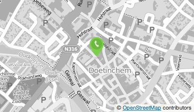 Bekijk kaart van Restaurant de Zaak in Doetinchem