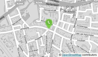 Bekijk kaart van Massagepraktijk Liefzijn in Apeldoorn