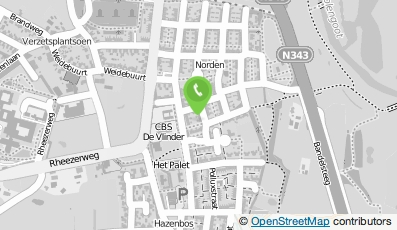 Bekijk kaart van Straight Up Talk in Zwolle