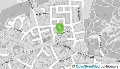 Bekijk kaart van Tegelnivelleersysteem.nl in Bakel