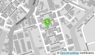 Bekijk kaart van Emba wonen in Deventer