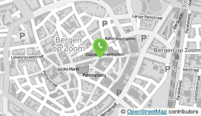 Bekijk kaart van Omoda Schoenen in Bergen op Zoom