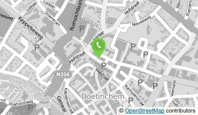 Bekijk kaart van Stichting Jeugdbescherming Gelderland in Doetinchem