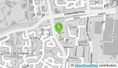 Bekijk kaart van Stichting Kentalis Zorg in Hoogeveen