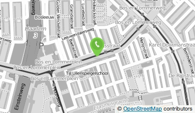 Bekijk kaart van Odin Amsterdam Bos en Lommer in Amsterdam