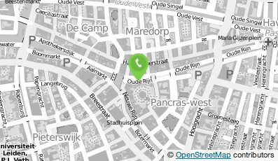 Bekijk kaart van Darios Barbershop Leiden B.V. in Leiden