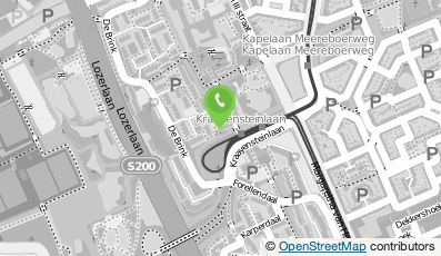 Bekijk kaart van Glazenwasserij B.vd Bosch in Den Haag