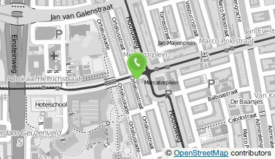 Bekijk kaart van Café Knibbel, Knabbel, Knuisje in Amsterdam