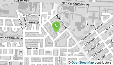 Bekijk kaart van Handelsonderneming J.J. Scheffer in Hoogeveen