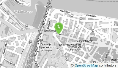 Bekijk kaart van Café de Beurs in Nijmegen