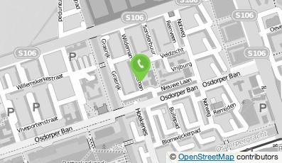 Bekijk kaart van Aannemersbedrijf de Tweeling in Amsterdam