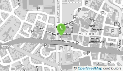 Bekijk kaart van IJscafe Il Primo in Helmond
