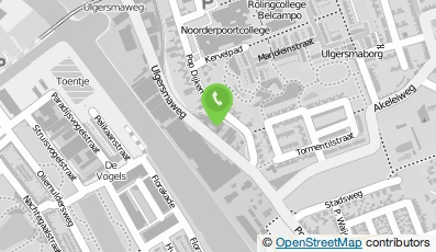 Bekijk kaart van Elektrotechn. Rep.-/Serv.bedr. Krijn Veuger in Groningen