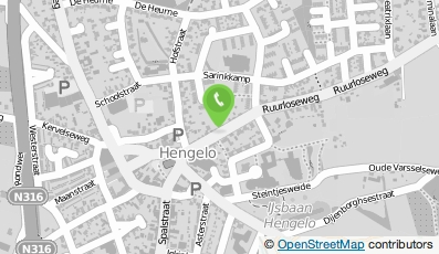 Bekijk kaart van Sensire Hengelo GLD  in Hengelo (Gelderland)