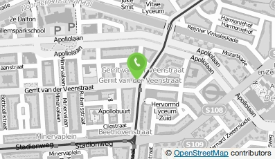 Bekijk kaart van Dunkin' Donuts in Amsterdam