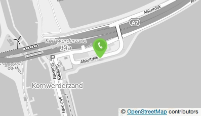 Bekijk kaart van Afsluitdijk Wadden Center in Kornwerderzand