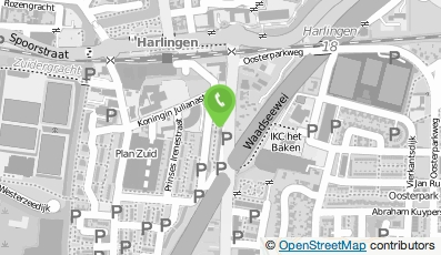Bekijk kaart van Its Quarre in Harlingen
