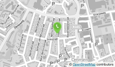 Bekijk kaart van Camping Pensionstal Ommerland in Ommen