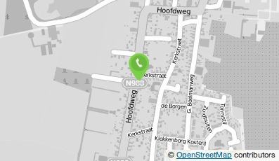 Bekijk kaart van Café-Slijterij 'De Zon' in Wagenborgen