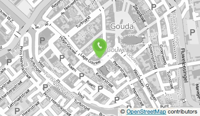 Bekijk kaart van Kringloopwinkel De Kleine Beurs in Gouda
