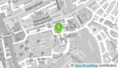 Bekijk kaart van Poyraz Coiffeurs & Barbershop in Zaandam