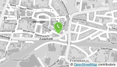 Bekijk kaart van Banketbakkerij Schaafsma B.V. in Franeker