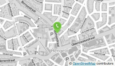 Bekijk kaart van Eetcafé Aziz in Hengelo (Overijssel)