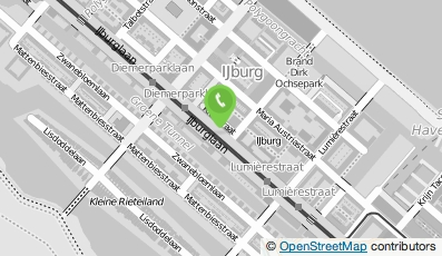 Bekijk kaart van Pizzeria IJburg en Spare Ribs in Amsterdam