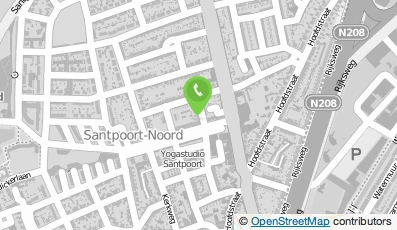 Bekijk kaart van DDB bouw en installatiebedrijf in Santpoort-Noord