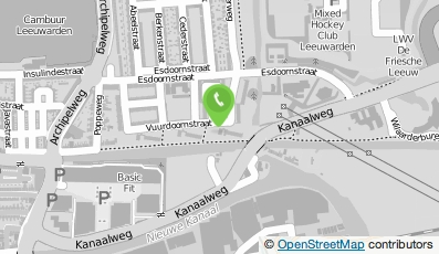 Bekijk kaart van Uitjes Fabriek in Leeuwarden